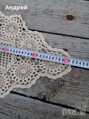 Стара плетена покривка #4, снимка 3 - Антикварни и старинни предмети - 28704464