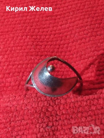 ДИЗАЙНЕРСКИ АРТ СРЕБЪРЕН ПРЪСТЕН РЪЧНА ФИНА ИЗРАБОТКА 17081, снимка 15 - Пръстени - 31557151