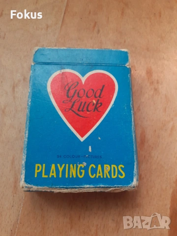 Стари колекционерски еротични карти за игра Good Luck, снимка 2 - Антикварни и старинни предмети - 53275379