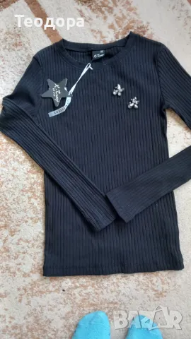 Нова,ефектен модел, снимка 3 - Блузи с дълъг ръкав и пуловери - 49582661