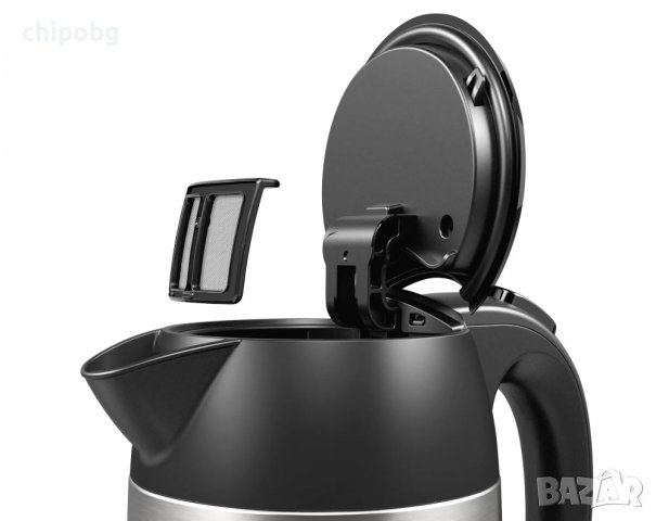 Електрическа кана, Bosch TWK3P420, Kettle, DesignLine, 2000-2400 W, 1.7 l, Stainless steel, снимка 5 - Други - 38420746