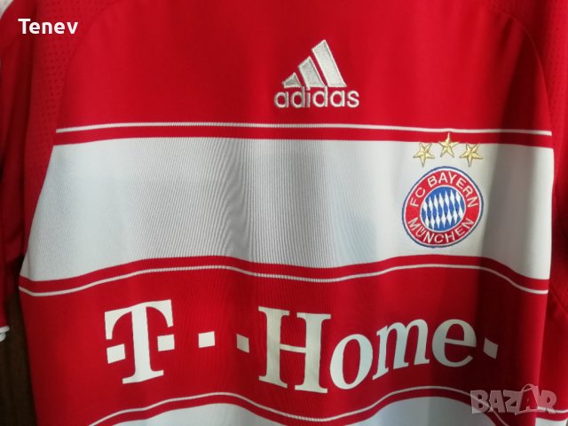 Bayern Munich Podolski Adidas оригинална тениска фланелка Байерн Мюнхен Подолски , снимка 4 - Тениски - 43473427