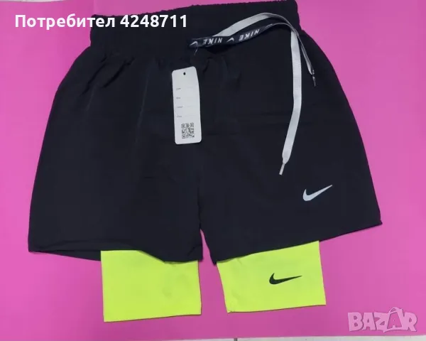 Дамски шорти Nike , снимка 2 - Къси панталони и бермуди - 47397132