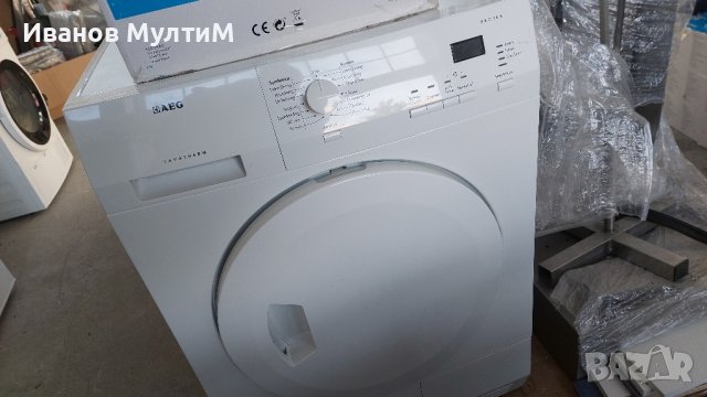 Кондензационна Сушилня AEG Protex 8kg. A+, снимка 4 - Сушилни - 43801525