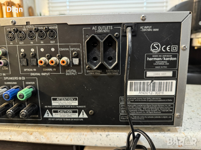 Harman Kardon AVR-130, снимка 11 - Ресийвъри, усилватели, смесителни пултове - 44847048