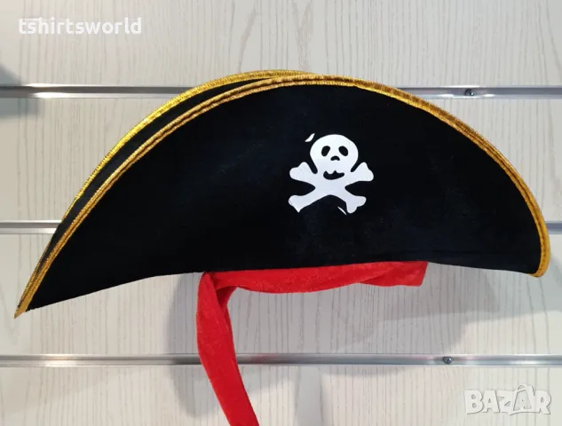 Нова пиратска карнавална шапка с Череп, снимка 6 - Шапки - 47366968
