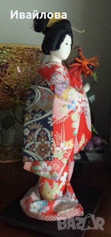 Японска колекционерска кукла Гейша, снимка 3 - Други - 26671494