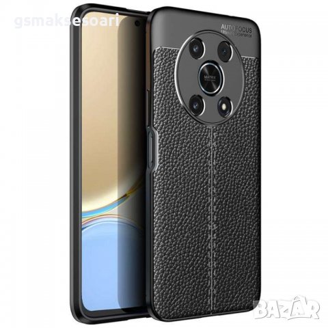 Honor Magic4 Lite 5G - Луксозен Кожен Кейс Гръб AF, снимка 1