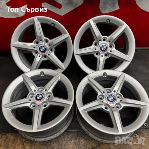 Алуминиеви джанти за БМВ, 16 цола, 5х120, 4 броя, снимка 4 - Гуми и джанти - 51637549
