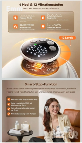 Електрическа помпа за кърма , снимка 3 - Помпи за кърма - 52480392