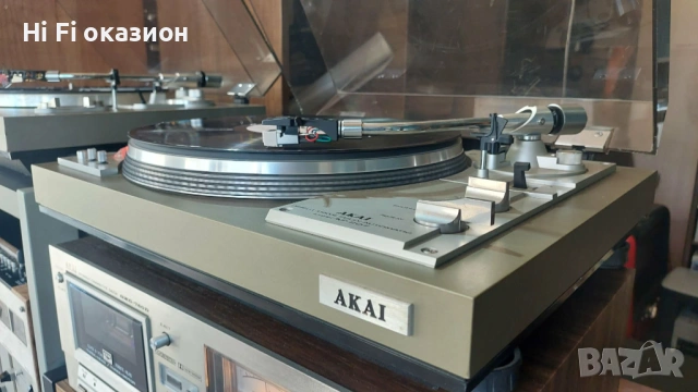  Напълно автоматичен AKAI AP-207 direct drive, fully automatic, снимка 3 - Грамофони - 53473880