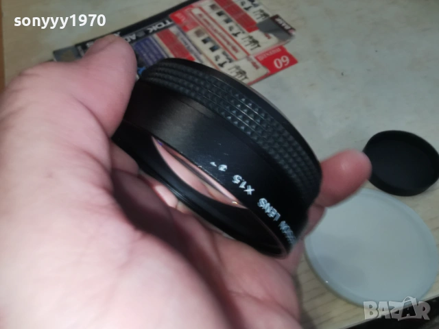 sony vcl-1546 made in japan внос swiss 2301260808, снимка 12 - Обективи и филтри - 53196131