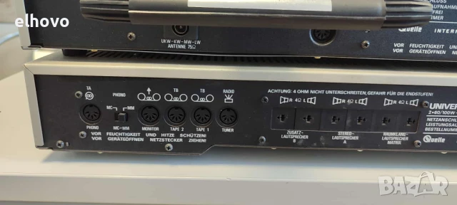 Стерео усилвател и тунер Universum 7500SL, снимка 4 - Ресийвъри, усилватели, смесителни пултове - 51089510