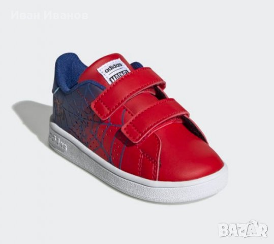 Спайдермен МАРАТОНКИ ADIDAS ADVANTAGE I  SpiderMan/ Marvel номер 22 , снимка 2 - Детски маратонки - 38698217