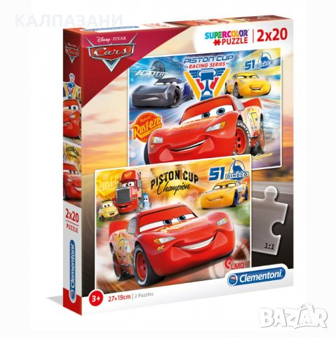 CLEMENTONI Пъзел Cars 7027