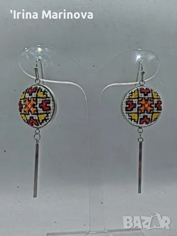 Обеци с шевица, снимка 1