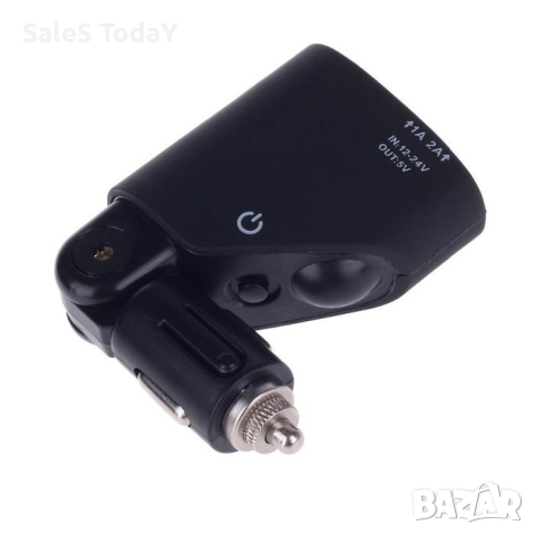 Разклонител за запалка , 2USB, 12-24V, снимка 2 - Аксесоари и консумативи - 44906037