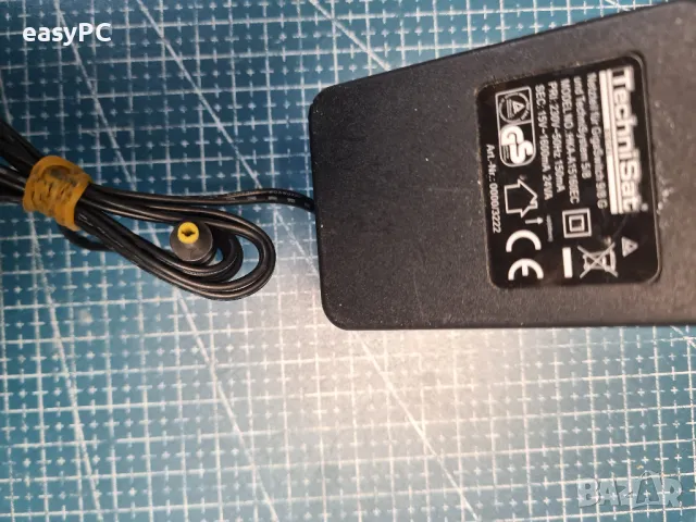 Оригинален захранващ адаптер TECHNISAT HKA-A15160EC 15V 1600mA , снимка 4 - Друга електроника - 48472572