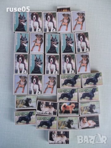 Лот от 31 бр. български кибрита