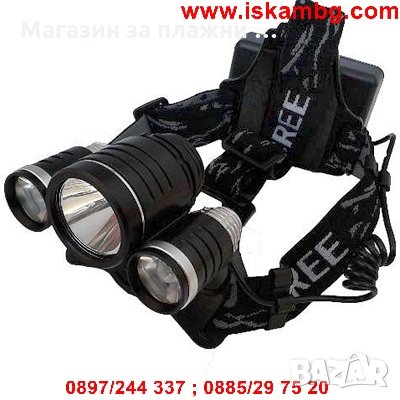 Акумулаторен челник, фенер за колело LL-6633 CREE XM-L T6 и XP-E Q5, снимка 3 - Други стоки за дома - 28469934