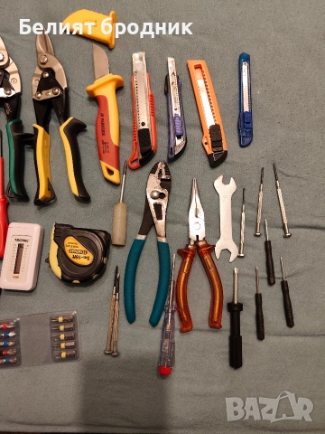 Голям лот инструменти , снимка 3 - Други инструменти - 52975644