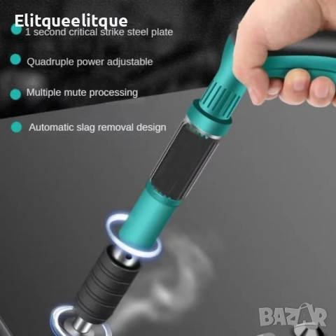 Ръчен пистолет за стоманени пирони пистолет за нитове инструмент за бетонна стена, снимка 13 - Друга електроника - 52325996