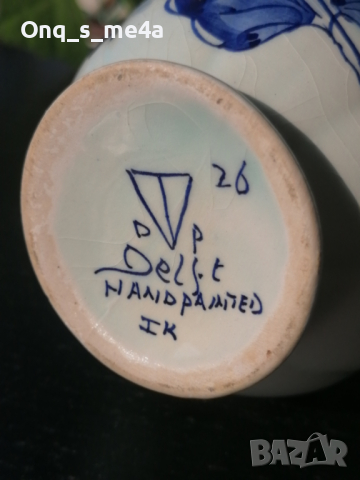 Ваза Delft 💠🎁, снимка 3 - Вази - 44924043