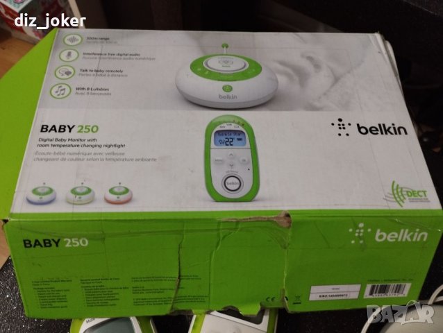 Belkin baby 250 бебе фон, снимка 2 - Бебефони - 39435291