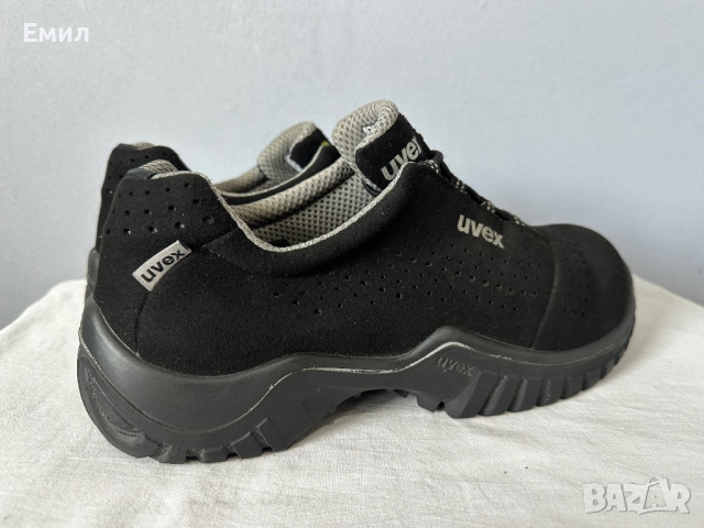 Работни обувки с бомбе UVEX Motion, Размер 43, снимка 4 - Други - 44883430