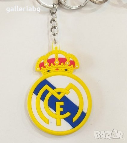 Гумен ключодържател на футболен отбор Реал Мадрид (Real Madrid), снимка 1 - Други - 40546075