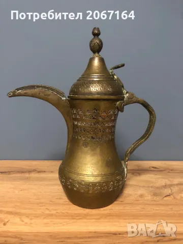 Османска кана за чай, кафе с Тугра