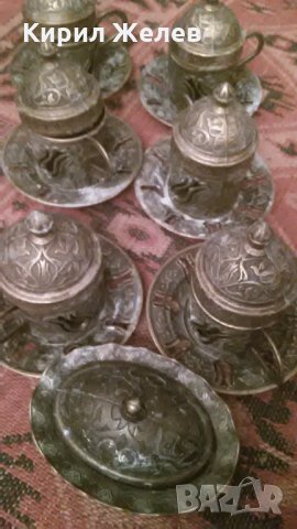 Сервиз турски меден стар 22893, снимка 18 - Декорация за дома - 33073979