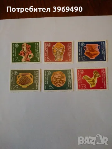 Серия от 6 пощенски марки от България 1978 г.