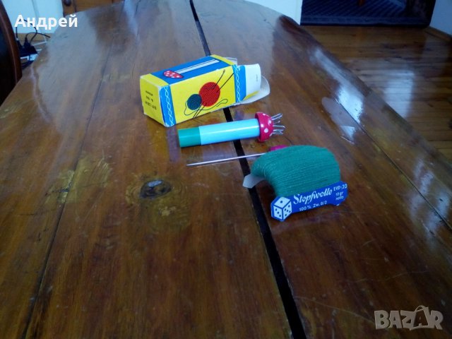 Стар уред за плетене, снимка 3 - Други ценни предмети - 28252535