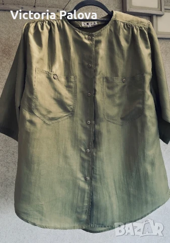 Копринена риза LOTZ Германия, снимка 3 - Ризи - 51273385