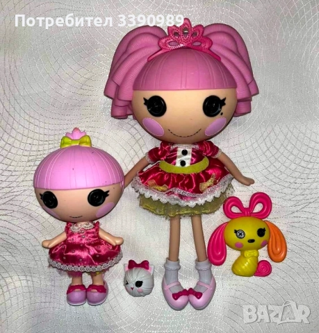 Големи кукли Лалалупси сестри Lalaloopsy 45 лв., снимка 5 - Кукли - 52184088