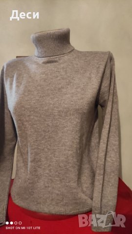 сиво поло, снимка 3 - Блузи с дълъг ръкав и пуловери - 43897479