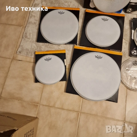 продавам кожи за барабани EVANS REMO madein USA , снимка 15 - Ударни инструменти - 53215934