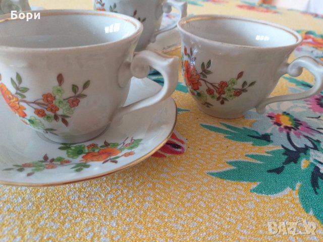 Български порцелан чаши за кафе, снимка 5 - Чаши - 32923622