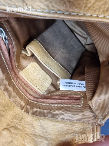 Bastian естествена кожа малка чанта, снимка 5 - Чанти - 53382547