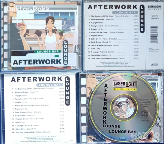 Abstract Afro Lounge 2 + Afterwork Lounge - оригинални CD компилации, снимка 3 - CD дискове - 52515601