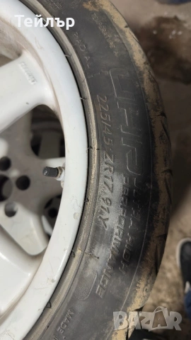 Джанти с гуми 5х100 225/45/R17, снимка 2 - Гуми и джанти - 53575942