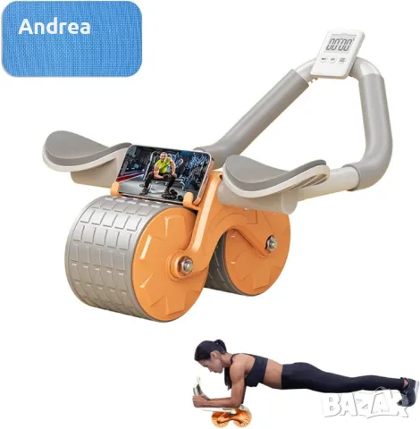 Фитнес колело за коремни мускули, снимка 2 - Фитнес уреди - 49305355