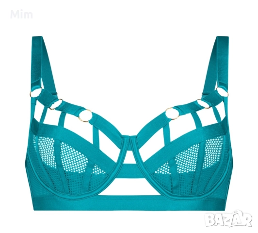 Hunkemoller 80 F Син сутиен , снимка 2 - Бельо - 52685049