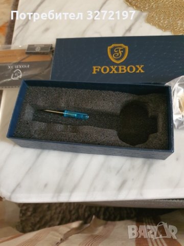 FOXBOX кварцов часовниk модел 2023, водоустоичив, уникален дизайн с 3 дисплея и др. , снимка 12 - Мъжки - 40438690