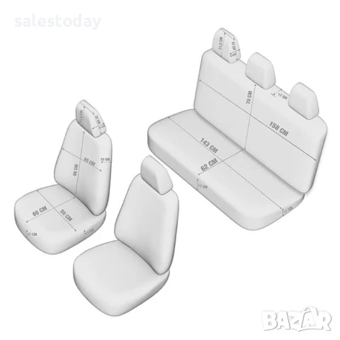Тапицерия за кола, 7-слоен ортопедичен дизайн , снимка 2 - Аксесоари и консумативи - 51215749