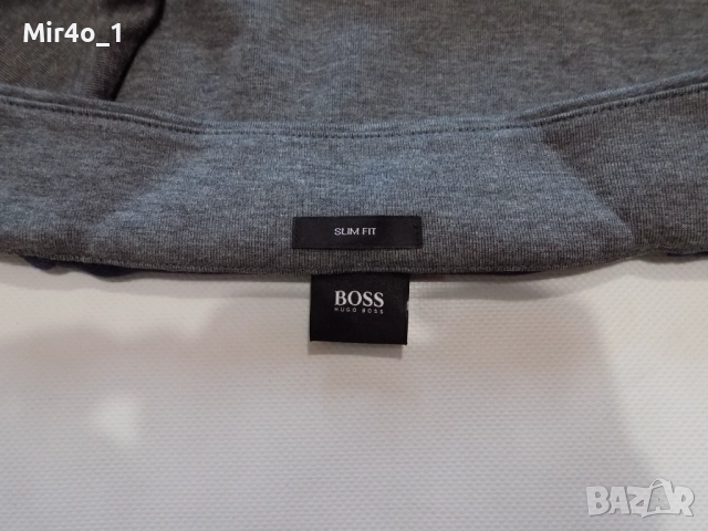 горнище hugo boss суичър худи блуза фанела яке елек горница екип мъжко оригинално M, снимка 4 - Спортни дрехи, екипи - 42882106
