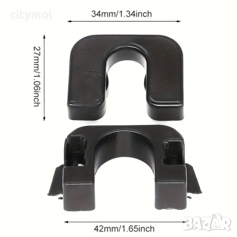   2 комплекта щипки скоби за багажник за Ford За Focus, Mondeo, Fiesta ,B-Max, C-max, снимка 4 - Аксесоари и консумативи - 48804694