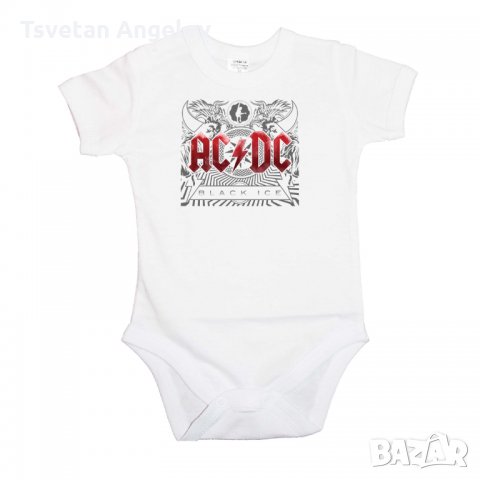 Разпродажба! Бебешко боди AC DC 4