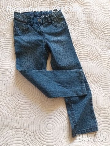 Дънки и суичър H&M животински принт 110, снимка 5 - Детски панталони и дънки - 39764529